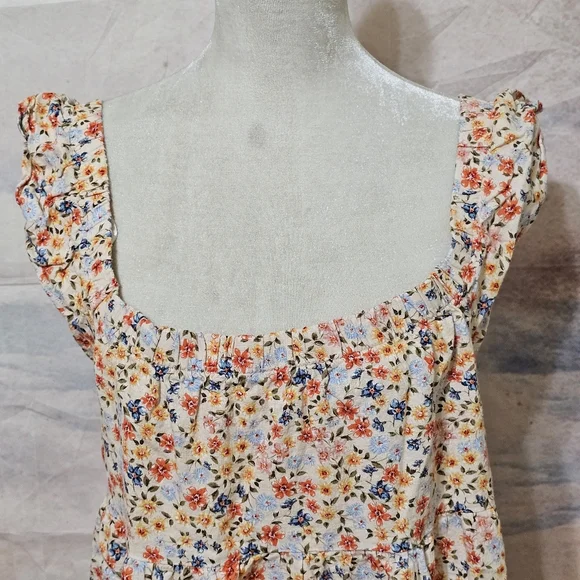Wild Fable Multicolor Floral Dress Sz XL - Picture 2 of 6